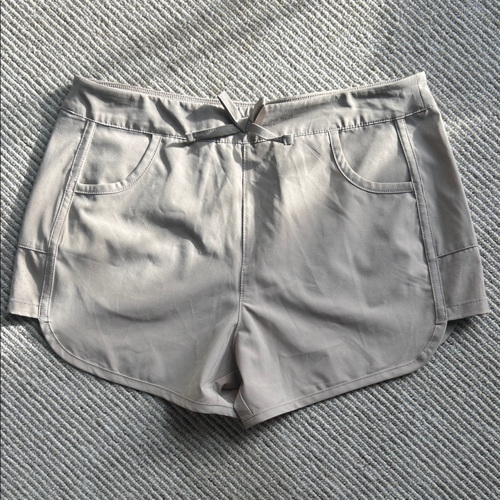 Magellan Outdoors Women’s Athletic Shorts - Light Taupe
